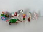 Elfjes met koets en diverse dieren, Ophalen of Verzenden, Gebruikt, Complete set
