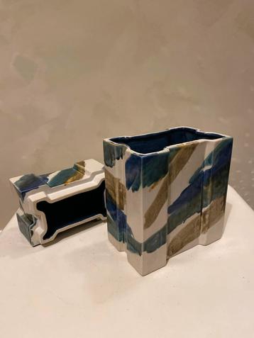 Keramiek Vaas/Doos - kunst - Prachtig handgemaakte Design! beschikbaar voor biedingen