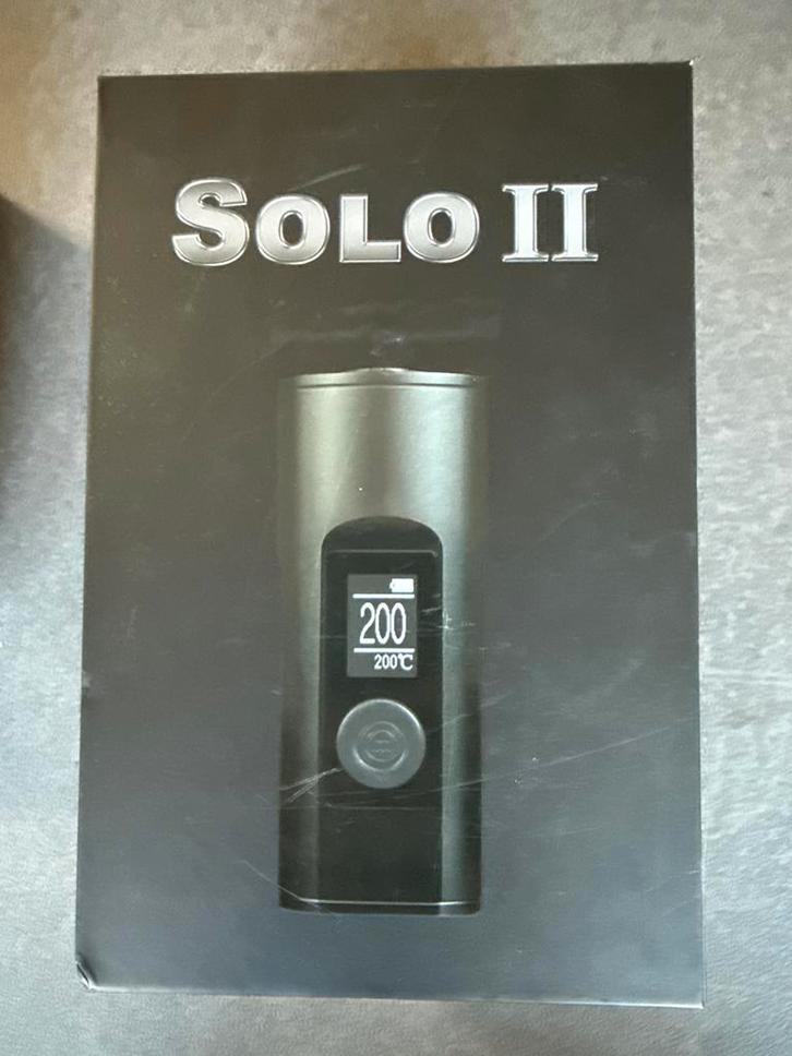 Arizer soli 2 vaporizer, Verzamelen, Rookartikelen, Aanstekers en Luciferdoosjes, Zo goed als nieuw, Overige typen, Ophalen of Verzenden