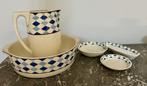 Frans Lampet stel, brocante, antiek, vintage, Ophalen of Verzenden
