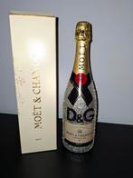 Vollle Champagne  fles moet,D&G logo erop, Verzamelen, Wijnen, Ophalen of Verzenden, Zo goed als nieuw, Frankrijk, Champagne