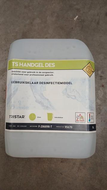 Tristar TS handgel desinfectiemiddel desinfectie gel zorg ze beschikbaar voor biedingen