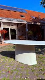 mortex ovale tafel 2 poten, Huis en Inrichting, Tafels | Eettafels, Ophalen of Verzenden, Nieuw, Ovaal, 200 cm of meer