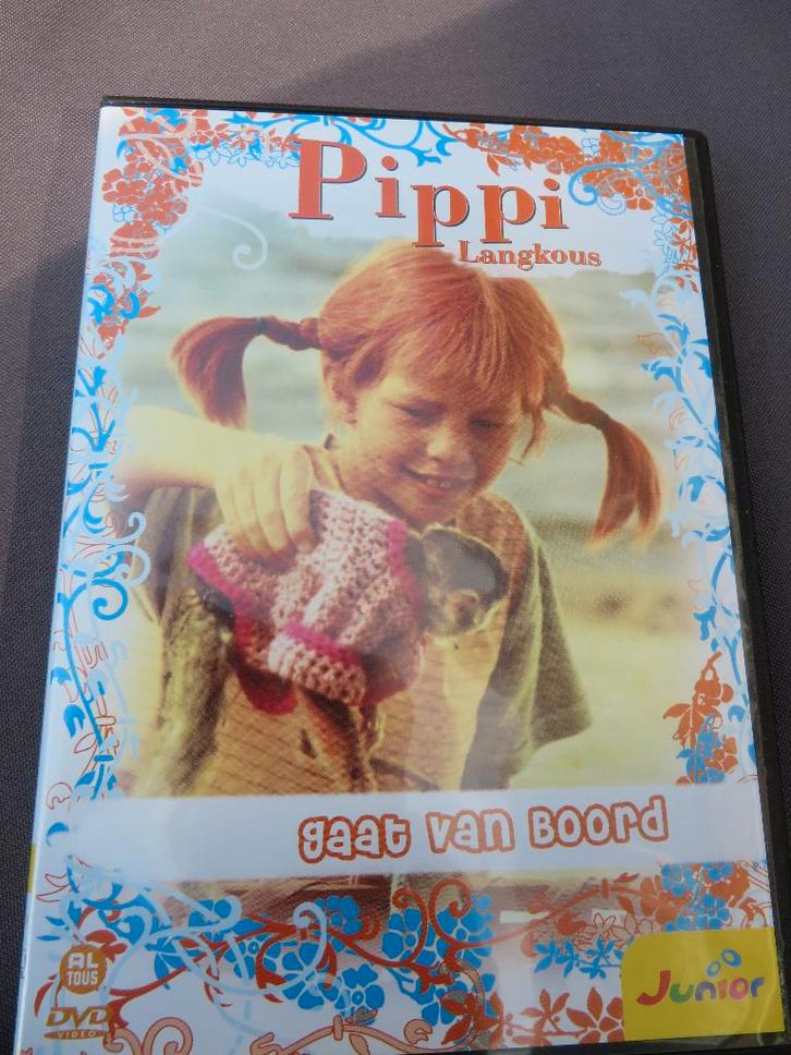 Dvd Pippi Langkous gaat van boord nieuw, Cd's en Dvd's, Dvd's | Kinderen en Jeugd, Nieuw in verpakking, Film, Avontuur, Alle leeftijden