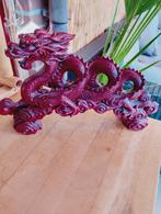 Vintage Chinese draak van gegoten hars, Ophalen of Verzenden