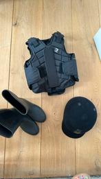 Paardrij cap mt 52, vest mt s en laarzen mt 33, Dieren en Toebehoren, Paardrijkleding, Ophalen of Verzenden, Gebruikt, Kinderen