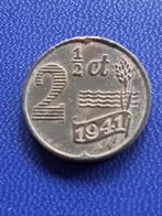 1941 halve stuiver in zink, Postzegels en Munten, Munten | Nederland, Koningin Wilhelmina, Ophalen of Verzenden, Losse munt, 5 cent