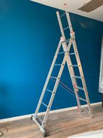 Reform ladder 3x7 sporten, 4,8 meter, Doe-het-zelf en Verbouw, Ladders en Trappen, Ophalen, Zo goed als nieuw, Ladder, Opvouwbaar of Inschuifbaar