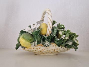 Keramieken fruitmand – Vaga International Italië beschikbaar voor biedingen