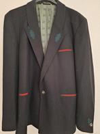 Trachten Tiroler jas 50 oktoberfeest Wenger, Ophalen, Gedragen, Maat 48/50 (M), Blauw