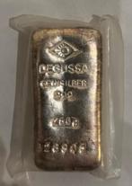 Degussa 250 gram zilveren baar, zilverbaar, Postzegels en Munten, Edelmetalen en Baren, Ophalen, Zilver