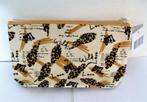 Make-Up tasje panter / toilettas geel / etui  - NIEUW !!!, Ophalen of Verzenden, Nieuw