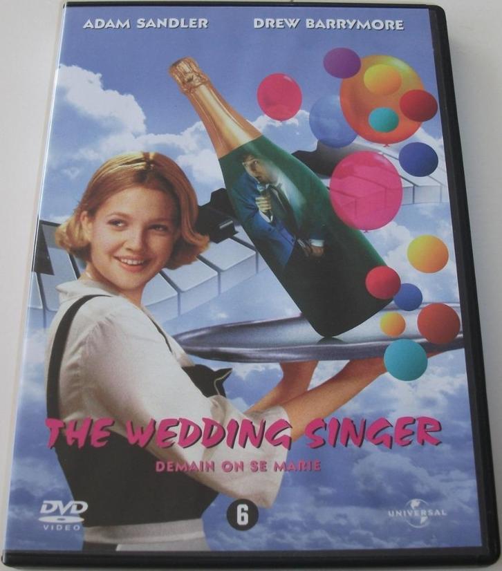 Dvd *** WEDDING SINGER ***, Cd's en Dvd's, Dvd's | Komedie, Zo goed als nieuw, Overige genres, Vanaf 6 jaar, Ophalen of Verzenden