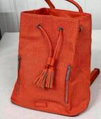Modalu Lulu Backpack - Vintage oranje rugtas rugzak dames, Oranje, Ophalen of Verzenden, Zo goed als nieuw, H