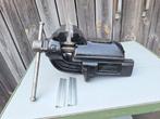 Leinen E125 bankschroef 125mm bekbreedte 28kg, Ophalen, Gebruikt