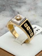 14 karaat goud heren ring maat 19.5 nieuw, 19 tot 20, Heer, Nieuw, Ophalen of Verzenden