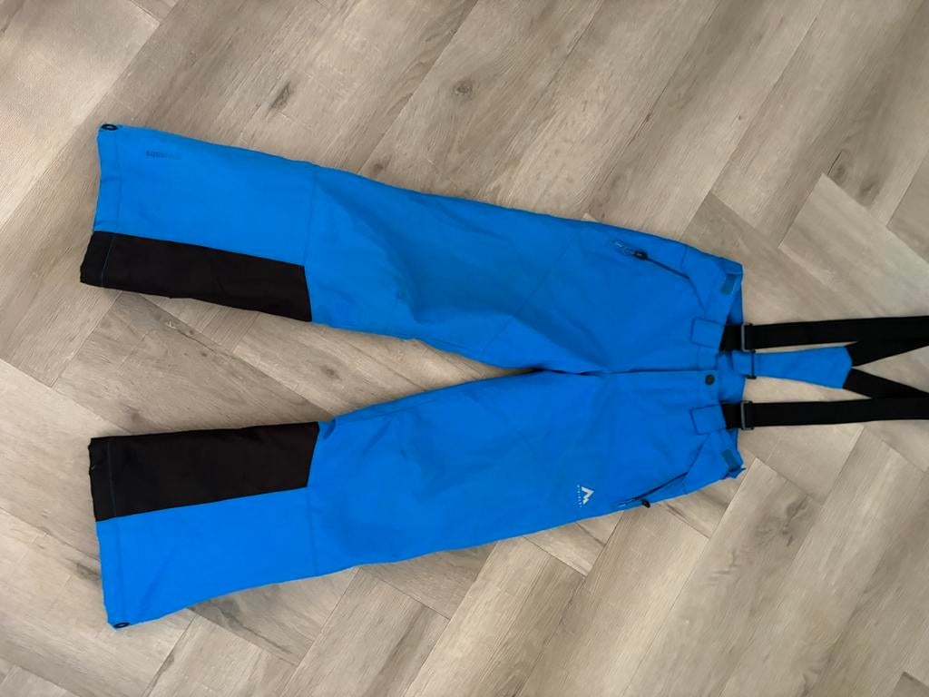 Mooie blauwe McKinley skibroek maat 152, Ophalen of Verzenden, Zo goed als nieuw, Jongen of Meisje, Broek