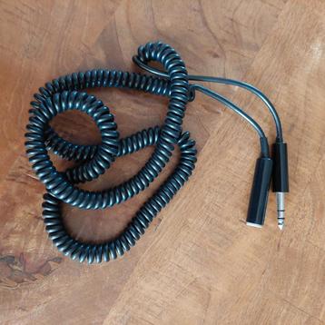 Audio Kabel - Spiraalverlengsnoer. beschikbaar voor biedingen