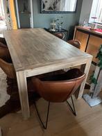 Gratis af te halen grote eettafel, Huis en Inrichting, Tafels | Eettafels, Ophalen, Gebruikt, 100 tot 150 cm, 200 cm of meer