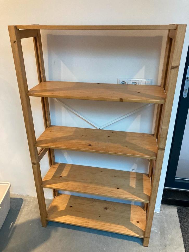 Ikea stellingkast grenen, Huis en Inrichting, Kasten | Stellingkasten, Gebruikt, Ophalen of Verzenden