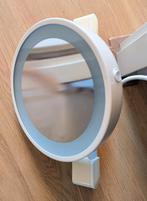 Hansgrohe Makeup scheer spiegel met lamp, Minder dan 50 cm, Gebruikt, Rond, Ophalen of Verzenden