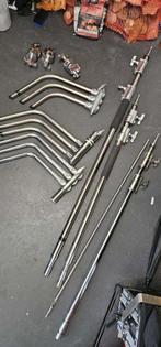 3x C-Stands, 3x Gobo’s & Extension Arm, Ophalen, Gebruikt, Statief of Scherm