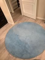 Zacht blauw FRAAI vloerkleed 160x160cm, Ophalen, Blauw, 150 tot 200 cm, Rond