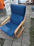 Wipstoel voor volwassenen - Blauw, Hout, Gebruikt, 75 tot 100 cm, Ophalen of Verzenden