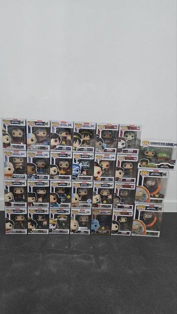 Funko Pop Avatar Collectie (Last Airbender & Korra) beschikbaar voor biedingen