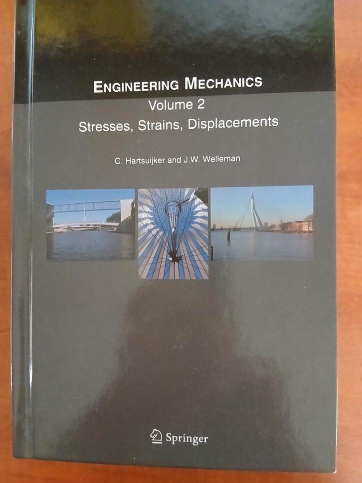 Engineering Mechanics Vol. 2 - Hartsuijker & Welleman, Boeken, Studieboeken en Cursussen, Gelezen, WO, Beta, Ophalen of Verzenden