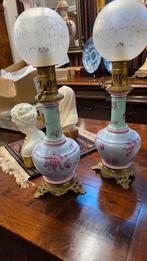 Schitterende antieke Franse olielampen, Antiek en Kunst, Antiek | Lampen, Ophalen