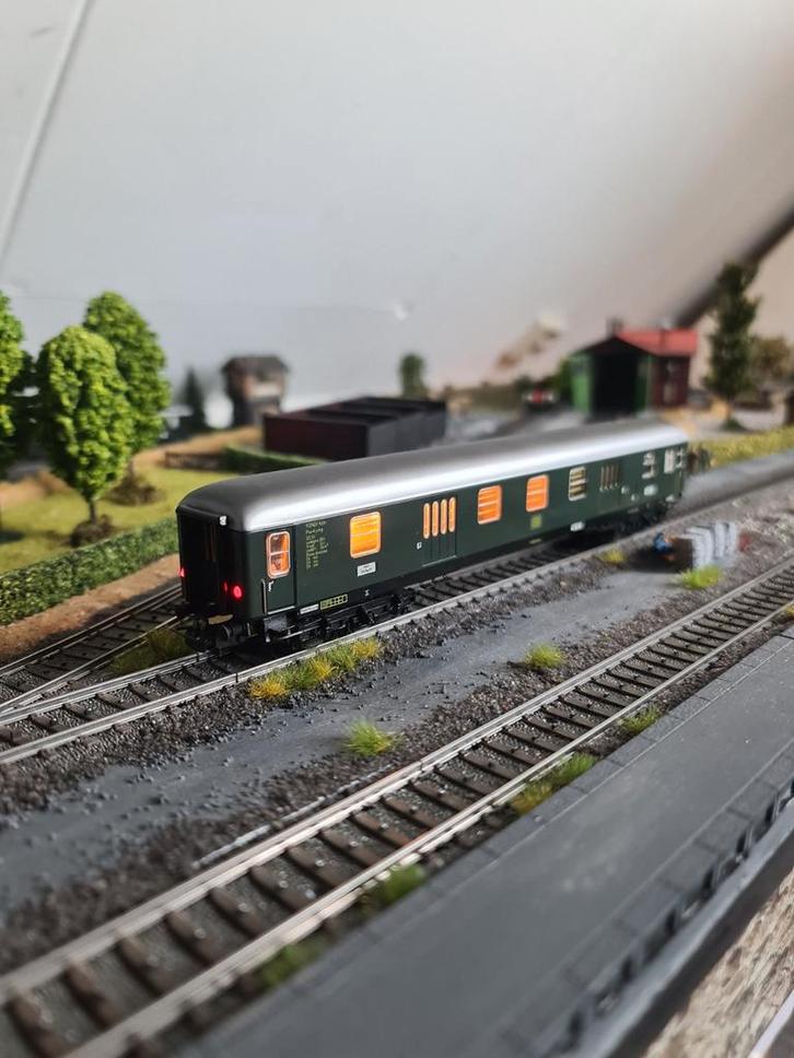 Märklin Wagons - 5 stuks van de DB, Hobby en Vrije tijd, Modeltreinen | H0, Gebruikt, Wagon, Wisselstroom, Märklin, Ophalen of Verzenden