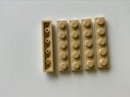 lego 5 plaatjes 1x5 crème, Ophalen of Verzenden, Nieuw, Losse stenen, Lego
