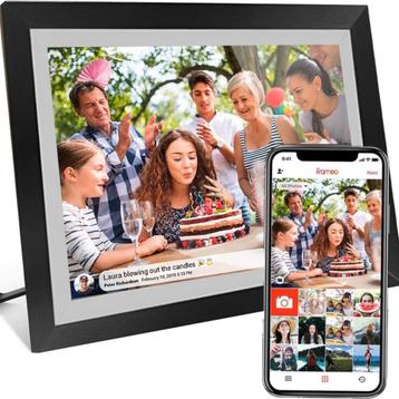 Digitale fotolijst met WiFi en Frameo App - 10.1 inch HD+ IP beschikbaar voor biedingen