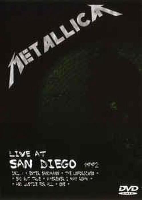 Metallica - Live at San Diego 1992, Cd's en Dvd's, Dvd's | Muziek en Concerten, Zo goed als nieuw, Alle leeftijden, Ophalen