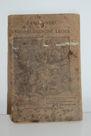 Zangbundel Nederlandsche leger beschikbaar voor biedingen