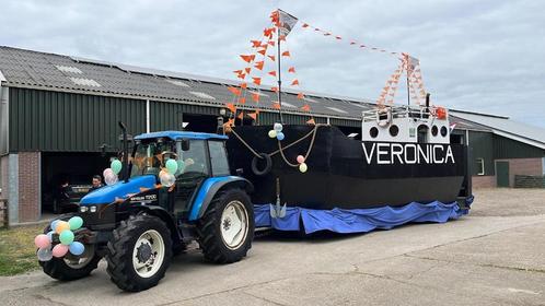 Optochtwagen Veronica boot, Hobby en Vrije tijd, Feestartikelen, Nieuw, Feestartikel, Carnaval, Ophalen