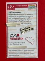 Voordeelbon 37 ZOO Antwerpen €5,- korting p.p., Tickets en Kaartjes, Drie personen of meer, Kortingskaart