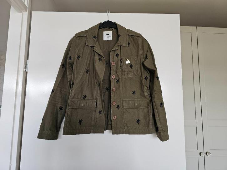 Blazer jasje Fabienne Chapot legergroen groen maat 40, Kleding | Dames, Jasjes, Kostuums en Pakken, Zo goed als nieuw, Maat 38/40 (M)