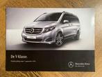 Nederlandse prijslijst Mercedes-Benz V-klasse W447 2014, Boeken, Nieuw, Mercedes-Benz, Mercedes, Ophalen of Verzenden