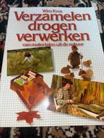 Verzamelen, drogen, verwerken - Wim Kros, Boeken, Ophalen of Verzenden, Zo goed als nieuw, Scrapbooking en Knutselen, Geschikt voor kinderen