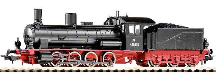 Piko H0 57360 - digitale AC stoomloc 421(br55) in ovp, Hobby en Vrije tijd, Modeltreinen | H0, Nieuw, Locomotief, Wisselstroom