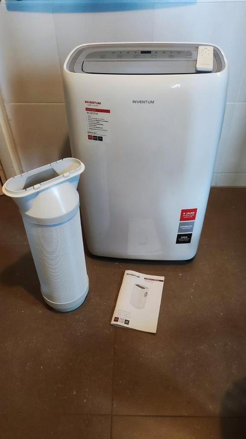 Airconditioner Inventum AC905W Luxe 80m3 wit, Witgoed en Apparatuur, Airco's, Zo goed als nieuw, Mobiele airco, 60 tot 100 m³