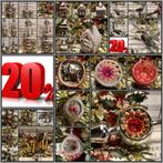 Oude kerstbal deukbal piek, kerstslinger met 20% korting!, Diversen, Kerst, Ophalen of Verzenden, Gebruikt