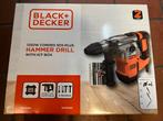 NIEUW! Black + Decker Hammer en Drill met Kit, Ophalen of Verzenden, Zo goed als nieuw
