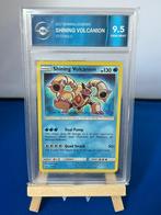 Pokemon card Shining Legends Volcanion TGA 9,5 graded, Ophalen of Verzenden, Nieuw, Losse kaart, Foil