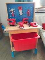 Ikea Werkbank voor Kinderen + Gereedschap, Kinderen en Baby's, Ophalen, Gebruikt, Hout, Speelkeuken-accessoire