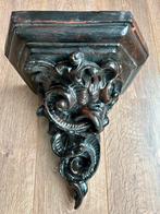 2 zware wandconsol’s ornament uit Frankrijk, Ophalen, Gebruikt