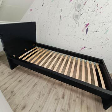 Ikea 1 persoons bed + lattenbodem - afbeelding 1