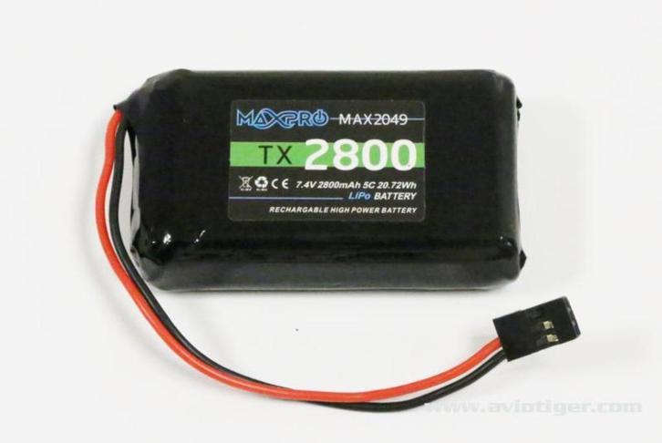 Futaba zender lipo Accu TX 7.4V 2800MAH, Hobby en Vrije tijd, Modelbouw | Radiografisch | Auto's, Nieuw, Overige typen, Overige schalen